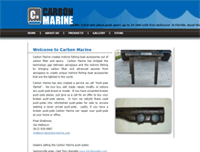 Tablet Screenshot of carbonmarine.com